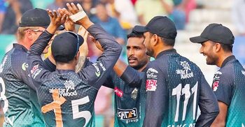 Tanzid's maiden T20 century propel Chattogram to BPL playoffs