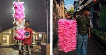 Cotton candy: Pink sugary sweet sets off alarm bells in India