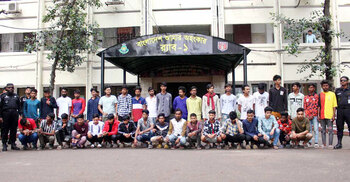 RAB arrests 38 'members' of teen gangs