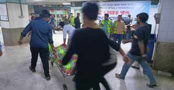 Bailey Road fire: Queue of bodies at DMCH, relatives wail in pain