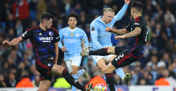 Man City cruise into quarters as Haaland nets again