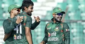 Bangladesh restrict Sri Lanka to 255 in 1st ODI