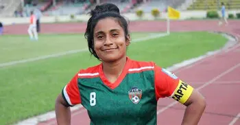 Woman footballer Razia passes away