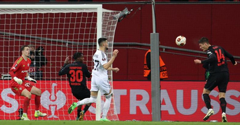 Schick double gives Leverkusen dramatic comeback win
