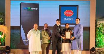 PRAN Dairy wins best exporter award