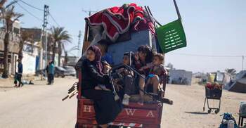 More than 100,000 flee Rafah as Israel steps up strikes, says UN