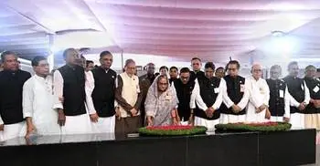 PM pays homage to Bangabandhu on historic Six-Point Day