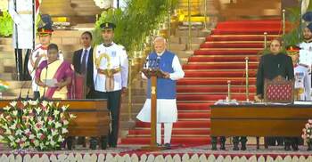 Narendra Modi sworn in for third term after narrow win