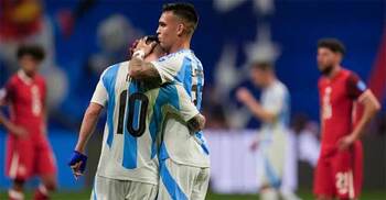 Messi pulls strings as Argentina tame Canada in Copa America opener