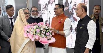 PM returns home from New Delhi