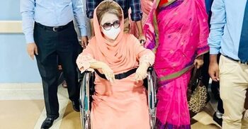 Pacemaker installed in Khaleda's heart