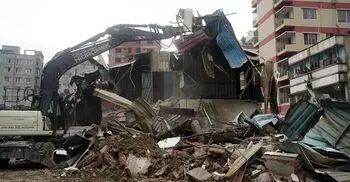 DNCC demolishes Sadeeq Agro