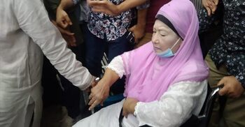 Khaleda returns home after 12 days