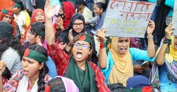 Quota protest: Blockade brings nation to a standstill