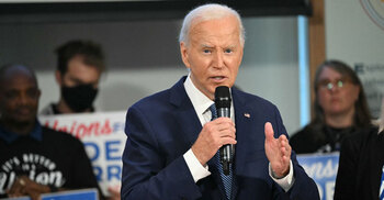 First Democratic senator challenges Biden candidacy