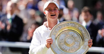 Krejcikova holds off Paolini to win Wimbledon title