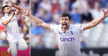 Wood takes five as England win third Test