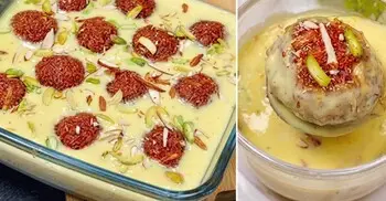 ঈদে বানান সেমাই কাস্টার্ড লাড্ডু