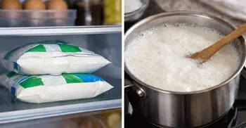 ফ্রিজে দুধ জ্বাল দিয়ে নাকি প্যাকেটসহ রাখলে ভালো থাকবে?