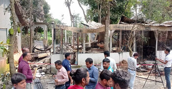 Arson on Manabendra’s house: Police launch drive to arrest attackers