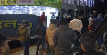 জানাজায় অংশ নি‌তে ভোলা থে‌কে লঞ্চে যাচ্ছেন ২০ হাজার নেতাকর্মী