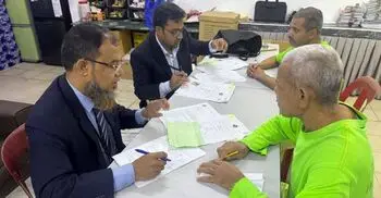 মালয়েশিয়ায় আটক বাংলাদেশিদের দেখতে ক্যাম্প পরিদর্শনে হাইকমিশন