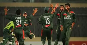 রোমাঞ্চকর ম্যাচে পাকিস্তানকে হারিয়ে সিরিজ জিতলো বাংলাদেশ