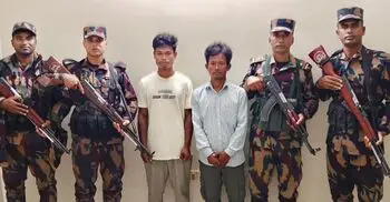 সীমান্তে মানুষ পারাপারে সহায়তাকারী ফিলিপের দুই সহযোগী আটক