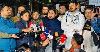 খালেদা জিয়ার আপসহীন মনোভাব মানুষকে অনুপ্রেরণা যুগিয়েছে: নাহিদ