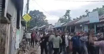 কুড়িগ্রামে এন‌সি‌পির মিছিলে বিএন‌পির হামলা, আহত ২০