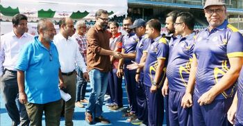 ফরচুন বরিশাল-ডিআরইউ মিডিয়া ক্রিকেট শুরু
