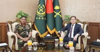 সেনাপ্রধানের সঙ্গে তুরস্কের রাষ্ট্রদূতের সাক্ষাৎ
