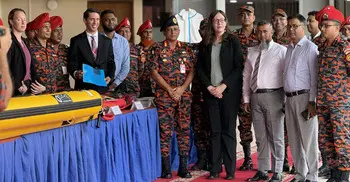 US donates first responder equipment to Fire Service