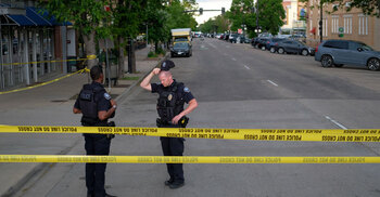 Flamethrower attack injures 6 at Gaza hostage protest in US