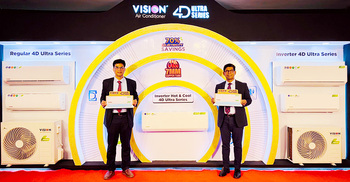 Vision launches 4D Ultra series air conditioner