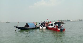 দ্বিতীয় দিনের মতো মেঘনায় উদ্ধারকাজ শুরু