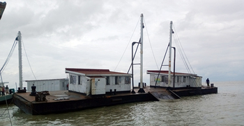 আজও বন্ধ ভোলা-লক্ষ্মীপুর রুটের ফেরি চলাচল