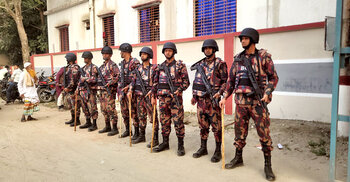 শেরপুরে ঝুঁকিপূর্ণ কেন্দ্র ১৭৮, থাকছে স্ট্রাইকিং ফোর্স