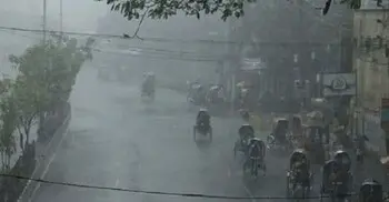 রাত ১টার মধ্যে ঢাকাসহ ৮ অঞ্চলে ঝড়-বৃষ্টির আভাস