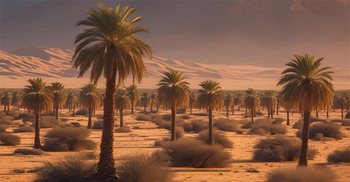 রিয়াদের রাস্তায় রাস্তায় খেজুরগাছ মরুর শহরে ঐতিহ্যের নীরব প্রহরী