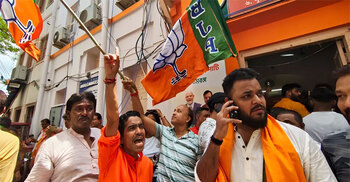 BJP leads in West Bengal, TMC faces major setback