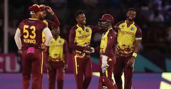 Five-wicket Hosein shines as Windies thrash record-low Uganda