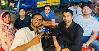 ভেজা সন্ধ্যা আর ঈদ আনন্দ