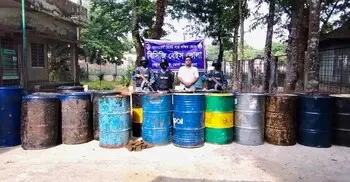 ৪ হাজার লিটার জ্বালানি ও ভেজাল ভোজ্য তেল জব্দ