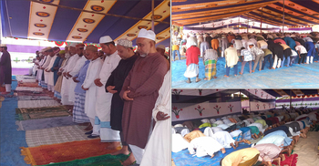 সৌদি আরবের সঙ্গে মিল রেখে দেশের বিভিন্ন স্থানে ঈদুল ফিতর উদযাপন