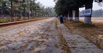 বসন্তের ছোঁয়ায় নবরূপে রাবি ক্যাম্পাস