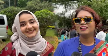 রমনার বটমূলে বর্ষবরণ উৎসবে মেতেছে বাঙালি