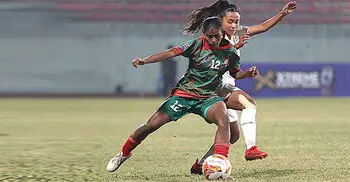 নাসরিনের জালে ইস্টবেঙ্গলের মেয়েদের ৭ গোল