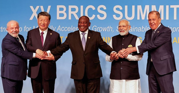 BRICS invites six nations to join developing world bloc
