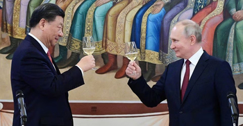 Russia tightens ties with China as West offers $16 bln lifeline to Kyiv